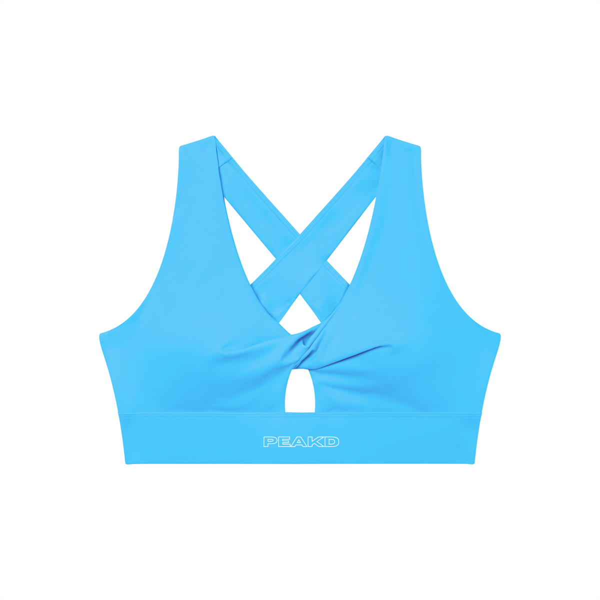 PEAKD Twist V-Neck Sports Bra