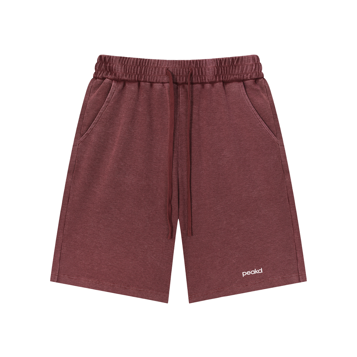 ORIGIN Mineral Wash Waffle Knit Shorts