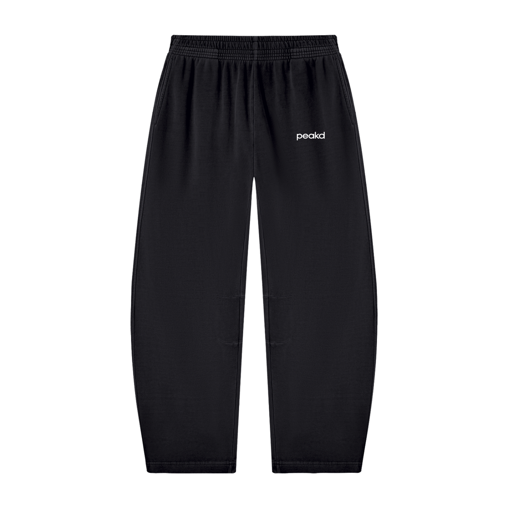 ORIGIN Unisex Vintage Washed Barrel Leg Sweatpants