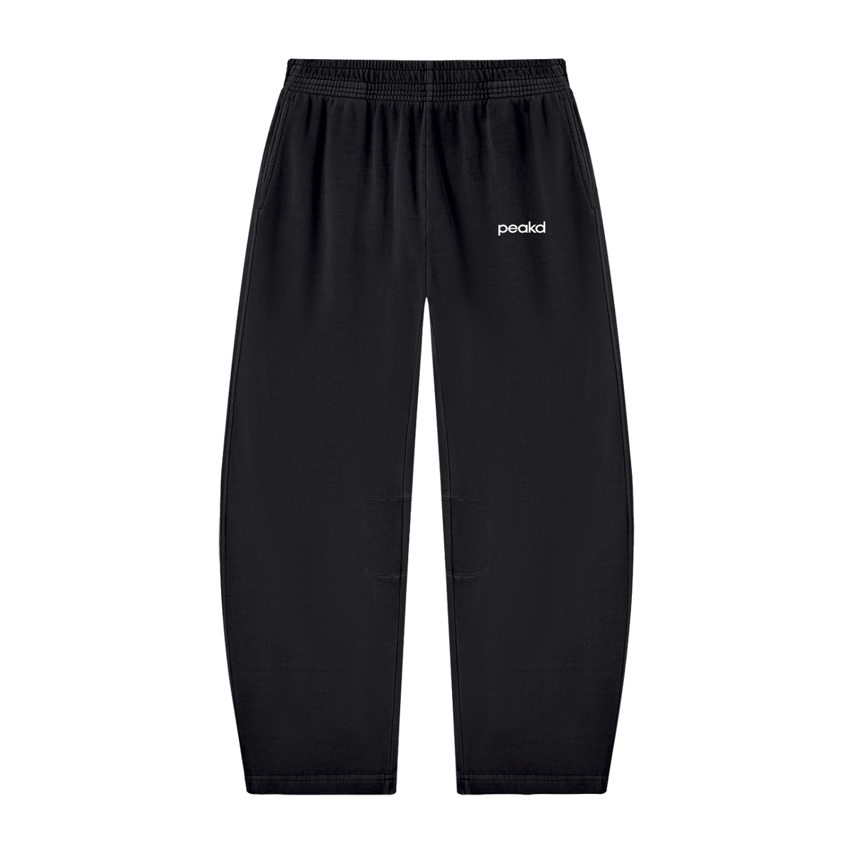 ORIGIN Unisex Vintage Washed Barrel Leg Sweatpants
