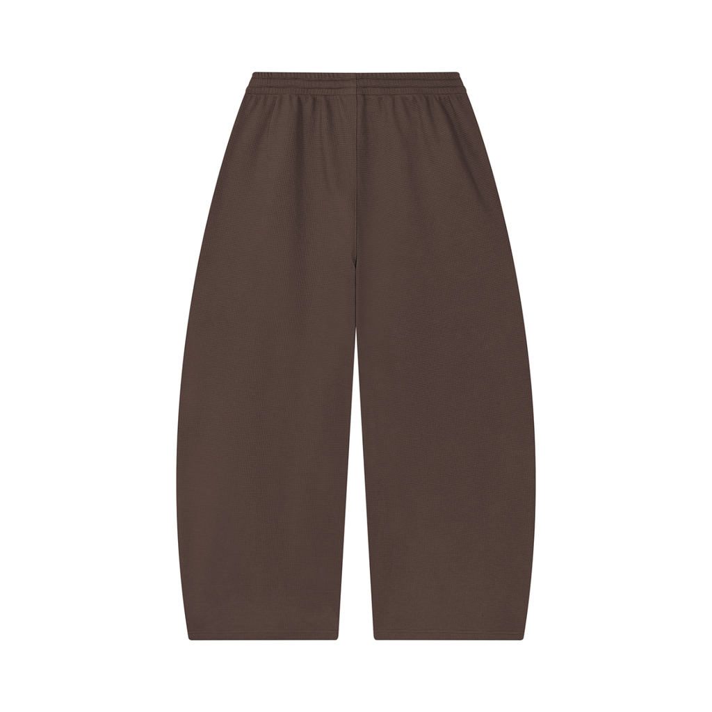 ORIGIN Unisex Waffle Barrel Leg Pants
