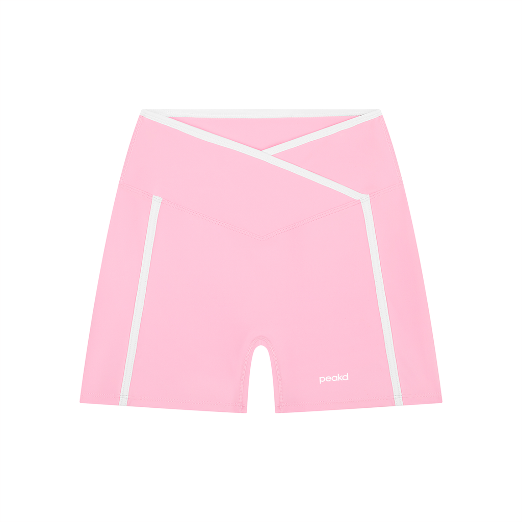 ORIGIN Women’s High Rise Color Block Yoga Shorts