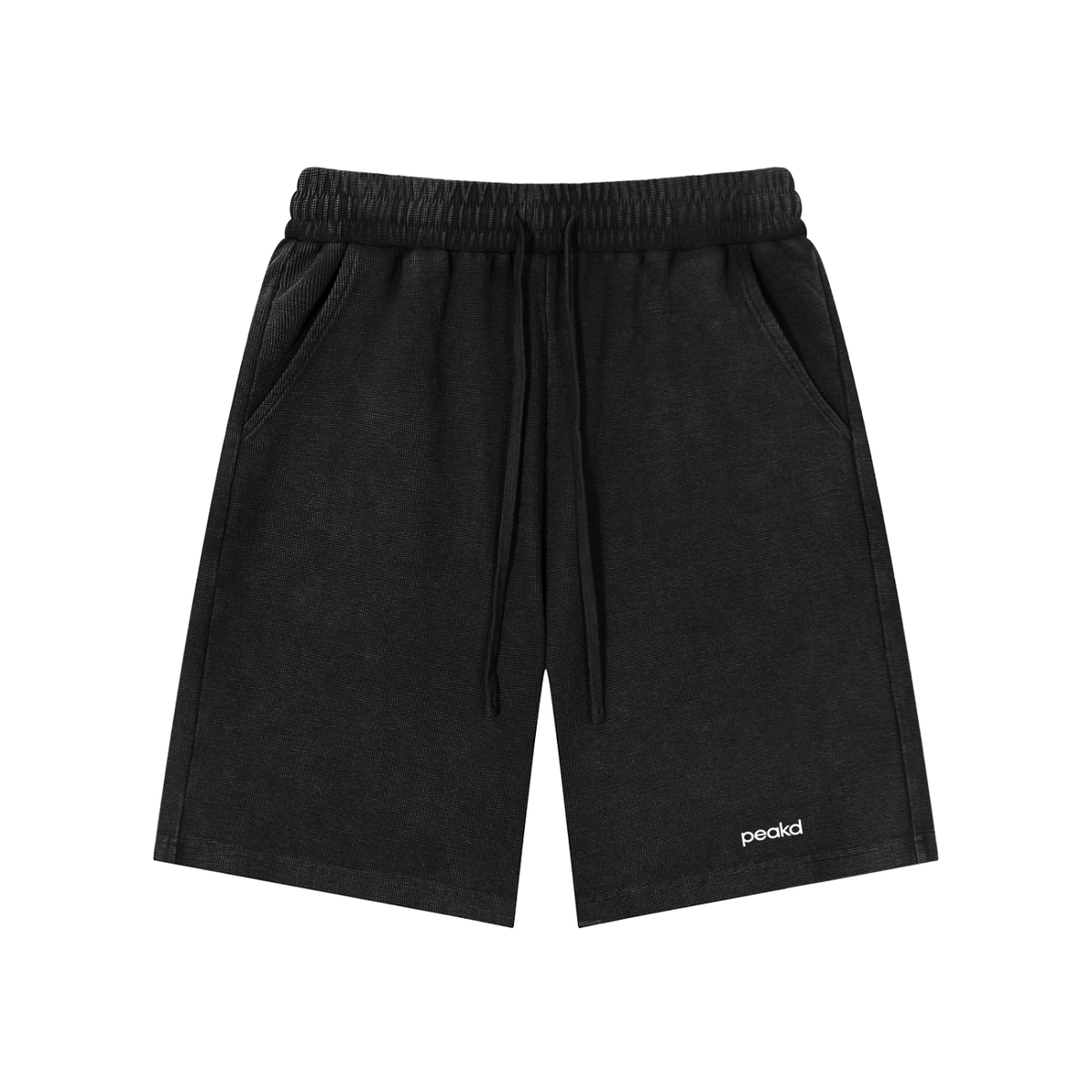 ORIGIN Mineral Wash Waffle Knit Shorts