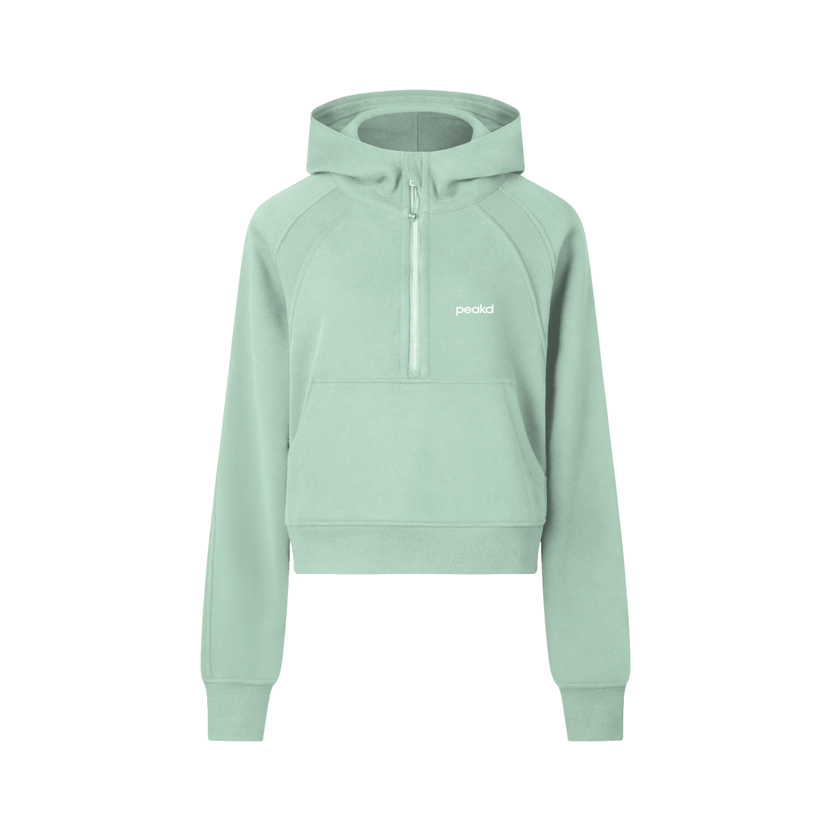 ORIGIN Cropped Half-Zip Hoodie