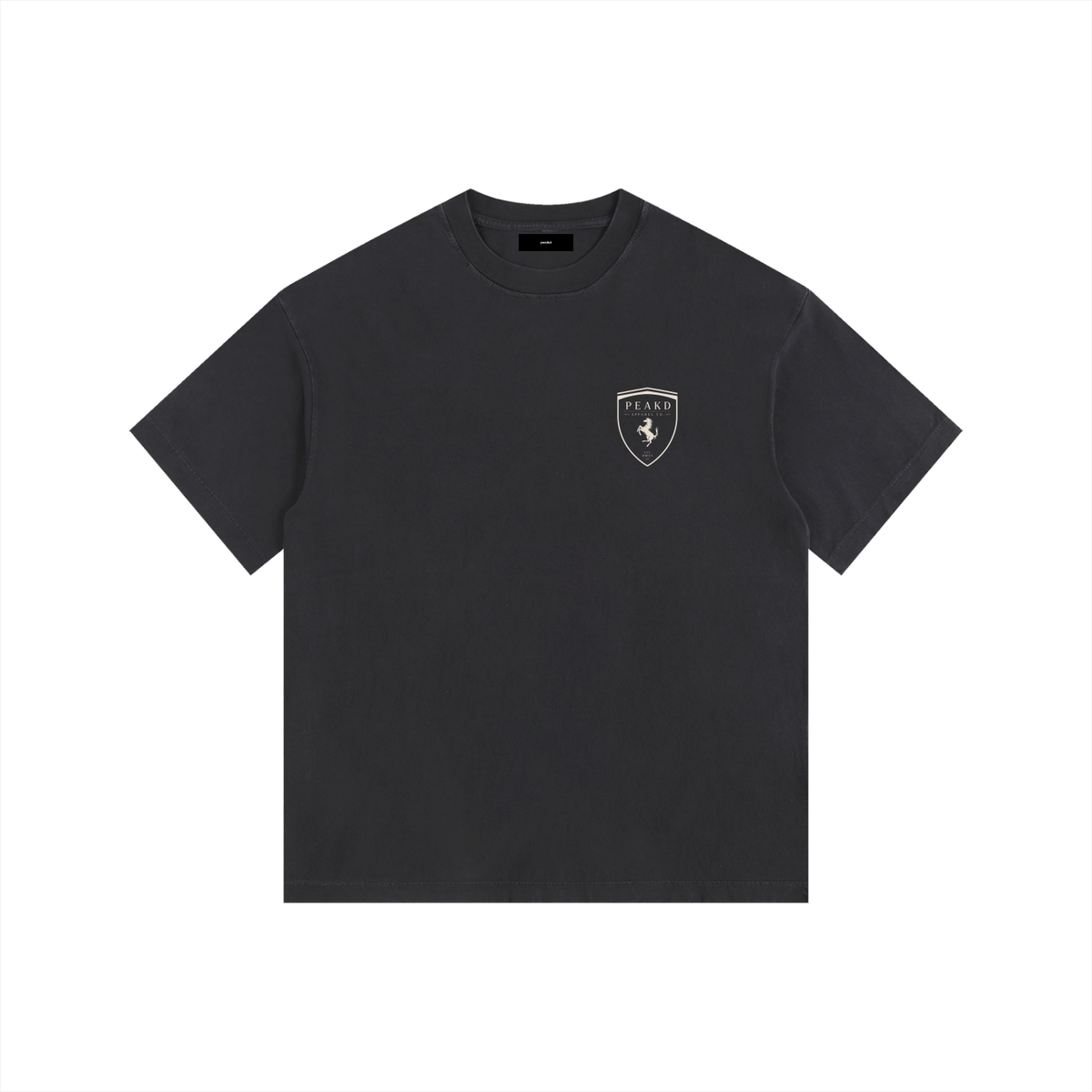 Ferrari Vintage Washed Oversized Cotton T-Shirt