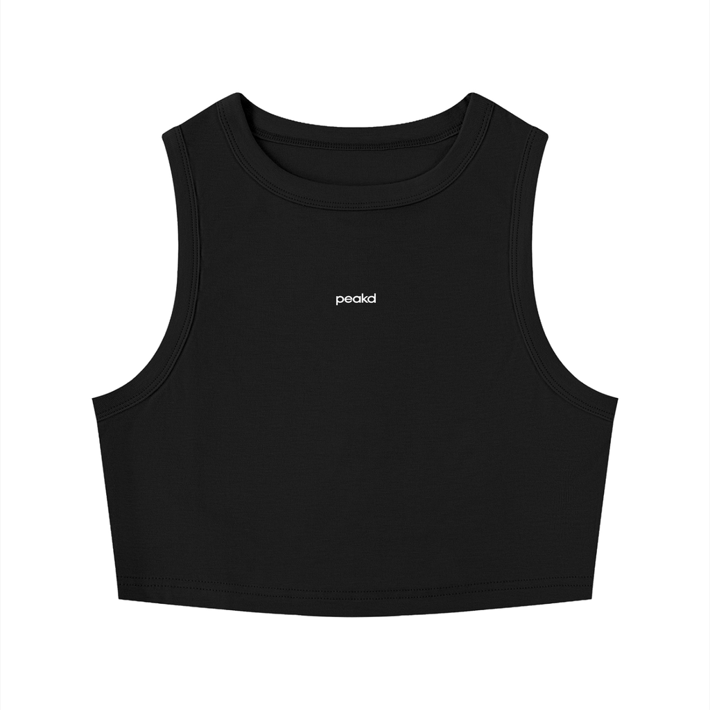 ORIGIN Women's Tight Crewneck Crop Tank Top