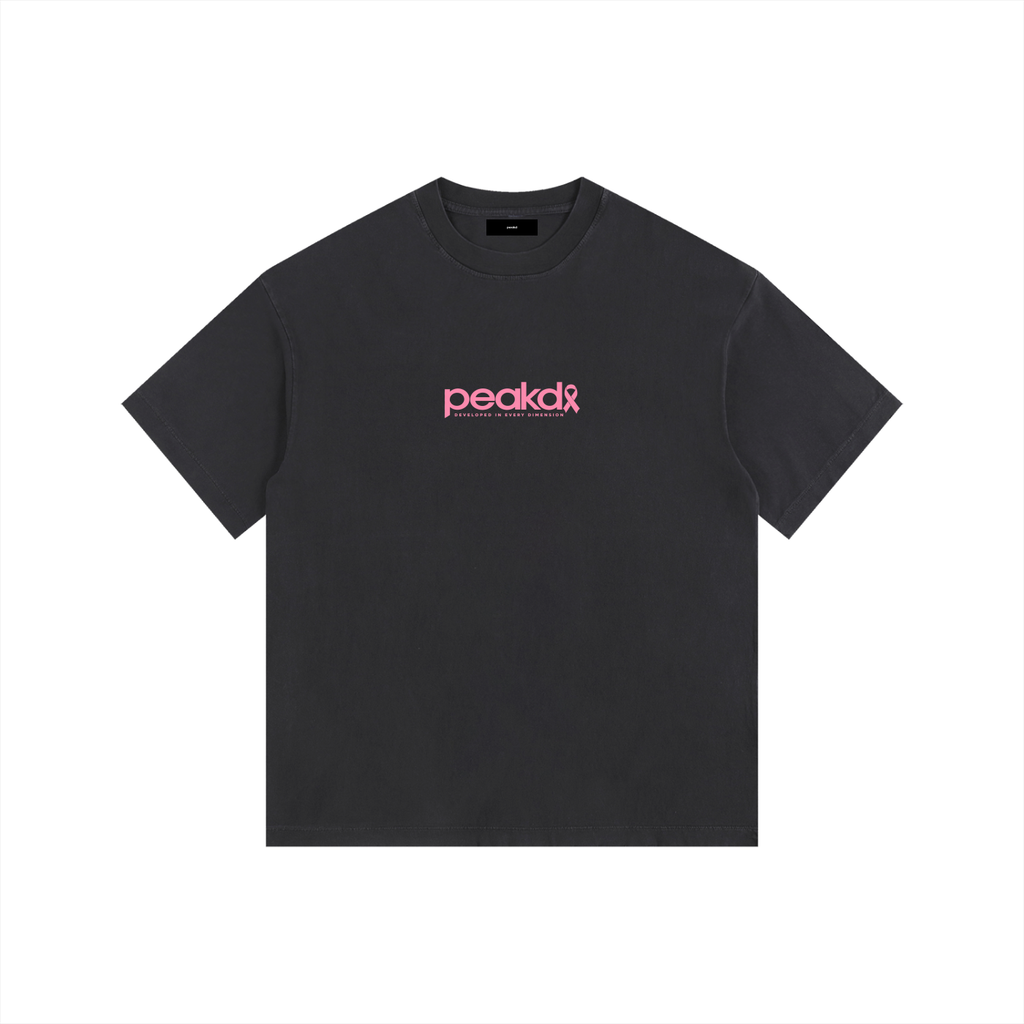 More Than Pink Vintage Washed Oversized Cotton T-Shirt