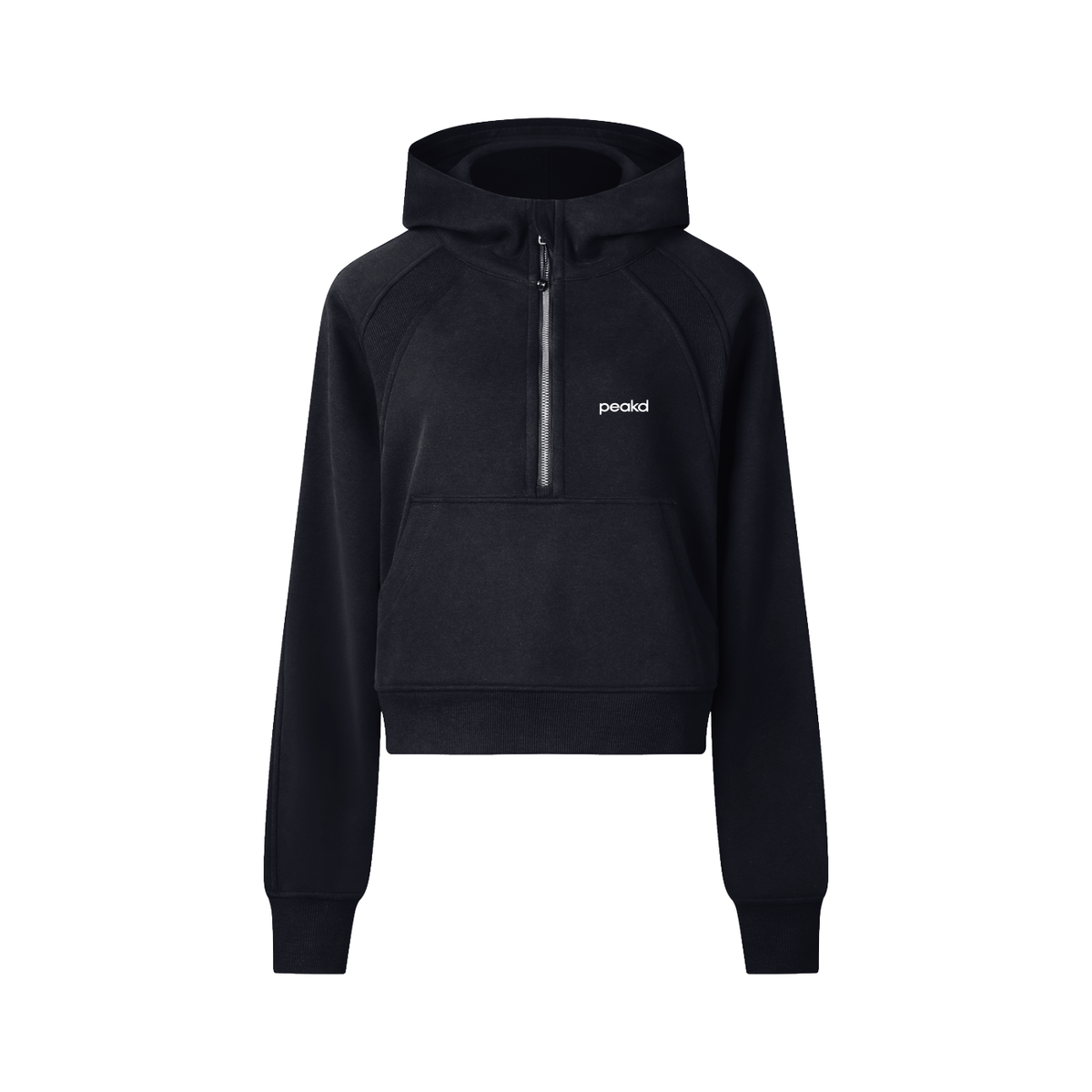 ORIGIN Cropped Half-Zip Hoodie