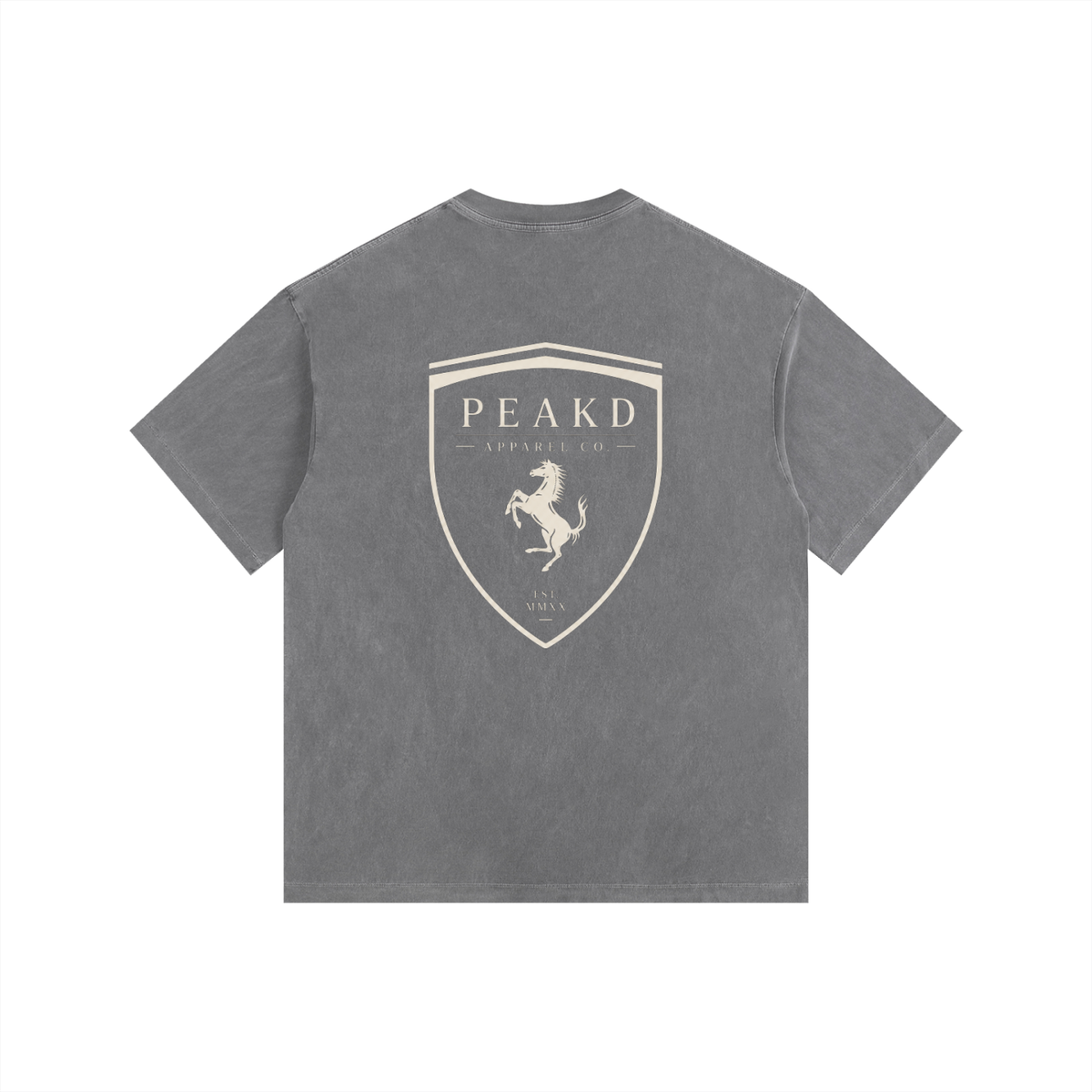 Ferrari Vintage Washed Oversized Cotton T-Shirt