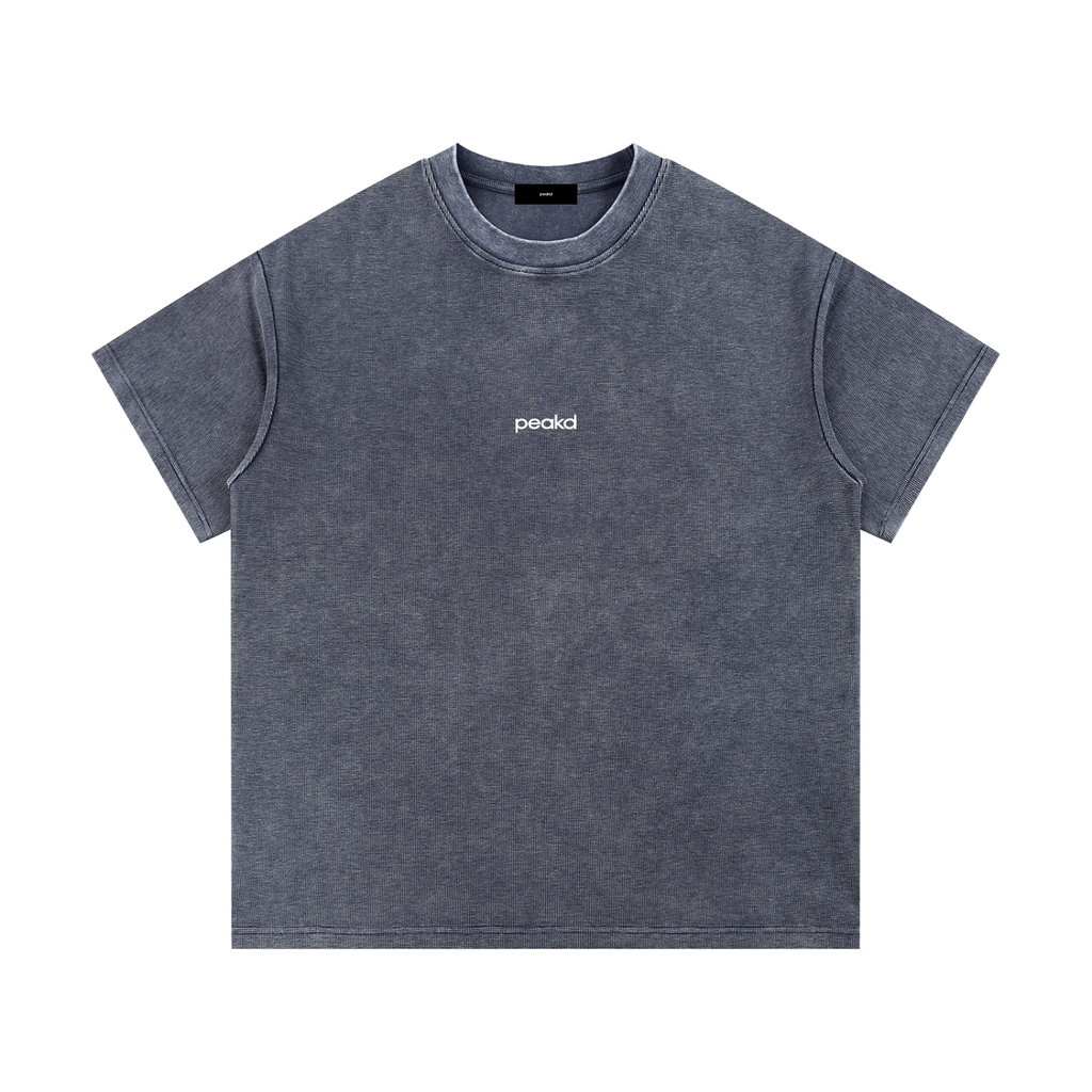 ORIGIN Mineral Wash Waffle Knit T-Shirt