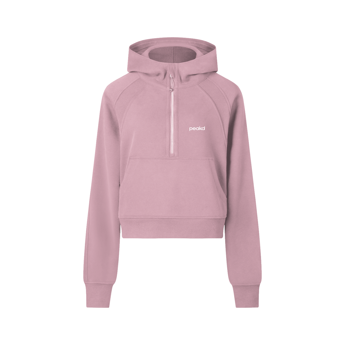 ORIGIN Cropped Half-Zip Hoodie