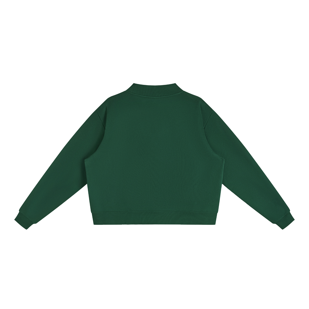 ORIGIN Essential Fleece Mock-Neck Crew Sweatshirt